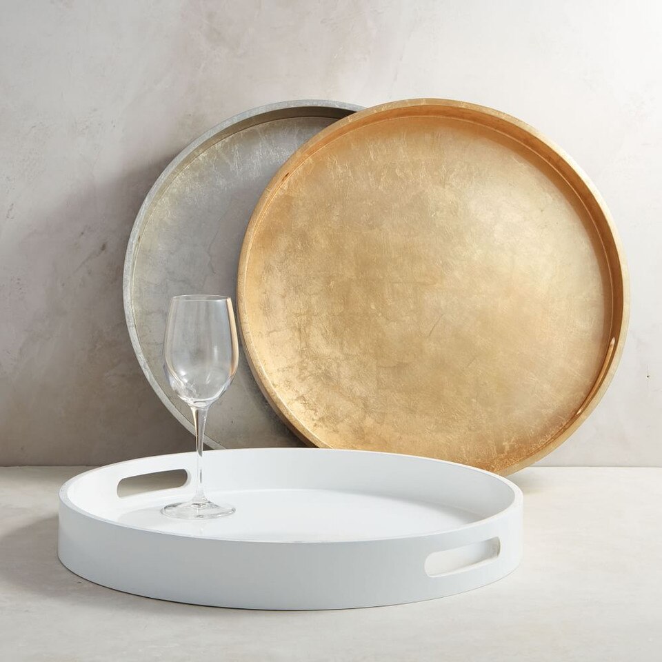 Lacquer Trays Round West Elm Australia